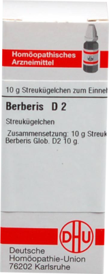BERBERIS D 2 Globuli 10 g