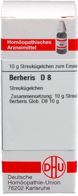 BERBERIS D 8 Globuli 10 g