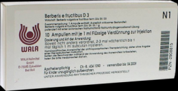BERBERIS E fructibus D 3 Ampullen 10X1 ml