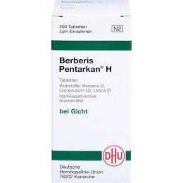 BERBERIS PENTARKAN H Tabletten 200 St.