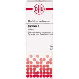 BERBERIS Urtinktur D 1 20 ml