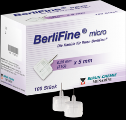 BERLIFINE micro Kanlen 0,25x5 mm 100 St