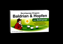 BERUHIGUNGS-DRAGEES Baldrian & Hopfen 60 St
