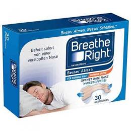 BESSER Atmen Breathe Right Nasenpfl.normal beige 30 St