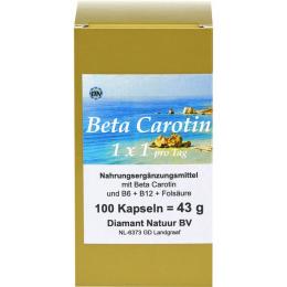 BETA CAROTIN 1x1 pro Tag Kapseln 100 St.