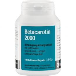 BETA CAROTIN 2000 Kapseln 100 St.