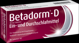 BETADORM D Tabletten 20 St