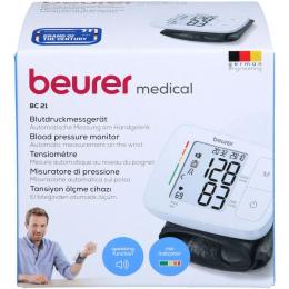 BEURER BC21 Blutdruckmessger.sprech.DE/EN/FR/IT/TR 1 St.