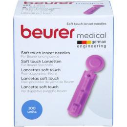 BEURER Lanzetten soft touch 33 G 100 St.