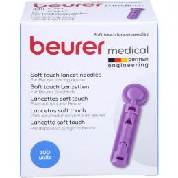 BEURER Lanzetten soft touch 33 G f.Blutzuck.Messg. 100 St.