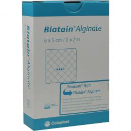 BIATAIN Alginate Kompressen 5x5 cm 10 St Verband