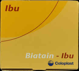 BIATAIN Ibu Schaumverband 10x10 cm nicht haftend 5 St