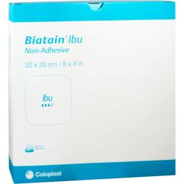 BIATAIN Ibu Schaumverband 20x20 cm nicht haftend 5 St.