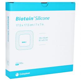 BIATAIN Silicone Schaumverband 17,5x17,5 cm 5 St Verband