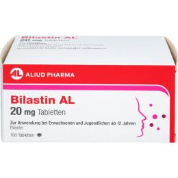BILASTIN AL 20 mg Tabletten 100 St.