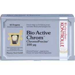 BIO ACTIVE Chrom ChromoPrecise 100 µg Dragees 60 St.
