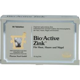 BIO ACTIVE Zink Tabletten 90 St. (32 g)