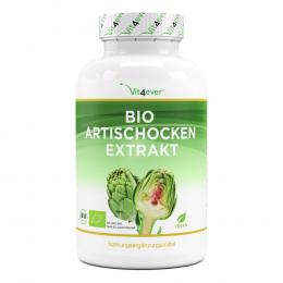 Bio Artischocken Extrakt - 2,5% Cynarin, 240 Kapseln