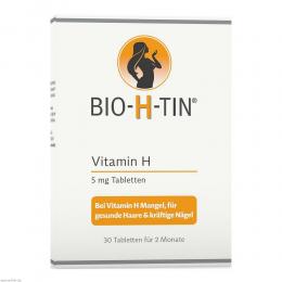 Ein aktuelles Angebot für Bio H Tin Vit H 5mg 2monat 30 St Tabletten Vitaminpräparate - jetzt kaufen, Marke Dr. Pfleger Arzneimittel GmbH.