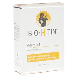 BIO-H-TIN Vitamin H 10 mg Tabletten 100 St Tabletten