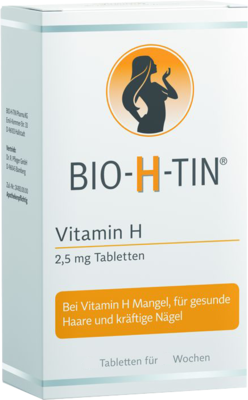 BIO-H-TIN Vitamin H 2,5 mg für 4 Wochen Tabletten 28 St