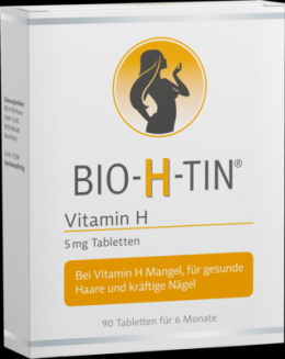 BIO-H-TIN Vitamin H 5 mg fr 1 Monat Tabletten 15 St