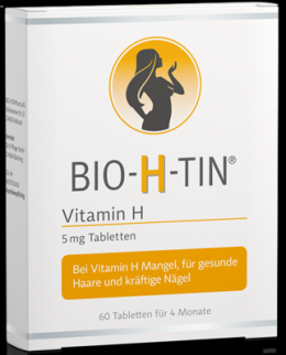 BIO-H-TIN Vitamin H 5 mg fr 4 Monate Tabletten 60 St