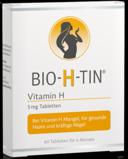 BIO-H-TIN Vitamin H 5 mg für 4 Monate Tabletten 60 St