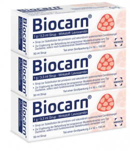 BIOCARN Sirup 3X50 ml