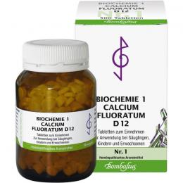 BIOCHEMIE 1 Calcium fluoratum D 12 Tabletten 500 St.