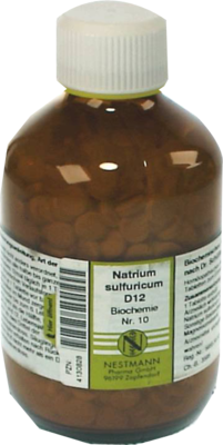 BIOCHEMIE 10 Natrium sulfuricum D 12 Tabletten 1000 St