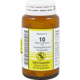 BIOCHEMIE 10 Natrium sulfuricum D 6 Tabletten 100 St.