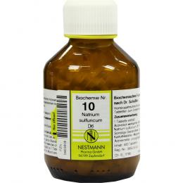 BIOCHEMIE 10 Natrium sulfuricum D 6 Tabletten 400 St Tabletten