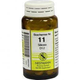 Ein aktuelles Angebot für BIOCHEMIE 11 Silicea D 12 Tabletten 100 St Tabletten Schüßler Salze - jetzt kaufen, Marke Nestmann Pharma GmbH.