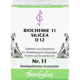 BIOCHEMIE 11 Silicea D 12 Tabletten 80 St.
