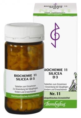 BIOCHEMIE 11 Silicea D 3 Tabletten 200 St