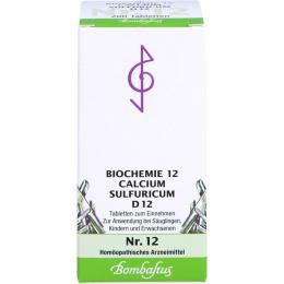 BIOCHEMIE 12 Calcium sulfuricum D 12 Tabletten 200 St.