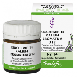 BIOCHEMIE 14 Kalium bromatum D 12 Tabletten 80 St