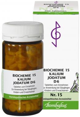 BIOCHEMIE 15 Kalium jodatum D 6 Tabletten 200 St Tabletten