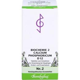 BIOCHEMIE 2 Calcium phosphoricum D 12 Tabletten 200 St.