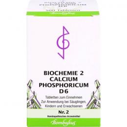 BIOCHEMIE 2 Calcium phosphoricum D 6 Tabletten 500 St.