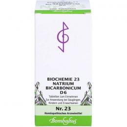 BIOCHEMIE 23 Natrium bicarbonicum D 6 Tabletten 200 St.