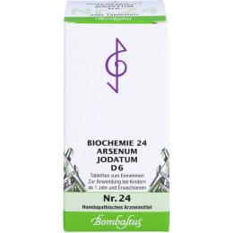 BIOCHEMIE 24 Arsenum jodatum D 6 Tabletten 200 St.