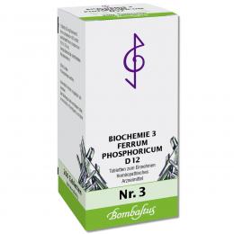 BIOCHEMIE 3 Ferrum phosphoricum D 12 Tabletten 80 St Tabletten