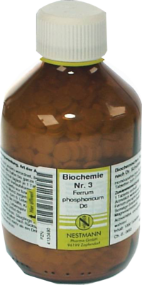 BIOCHEMIE 3 Ferrum phosphoricum D 6 Tabletten 1000 St