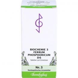 BIOCHEMIE 3 Ferrum phosphoricum D 6 Tabletten 200 St.