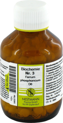 BIOCHEMIE 3 Ferrum phosphoricum D 6 Tabletten 400 St