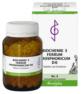 BIOCHEMIE 3 Ferrum phosphoricum D 6 Tabletten 500 St