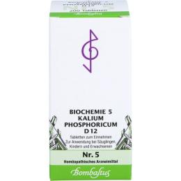 BIOCHEMIE 5 Kalium phosphoricum D 12 Tabletten 200 St.