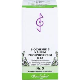 BIOCHEMIE 5 Kalium phosphoricum D 12 Tabletten 200 St.
